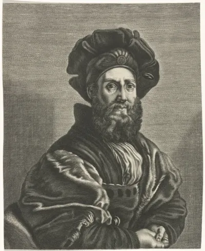 Portret van Baldassare Castiglione