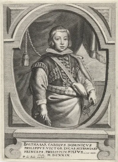 Portret van Baltasar Carlos