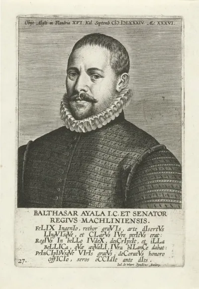 Portret van Balthasar Ayala