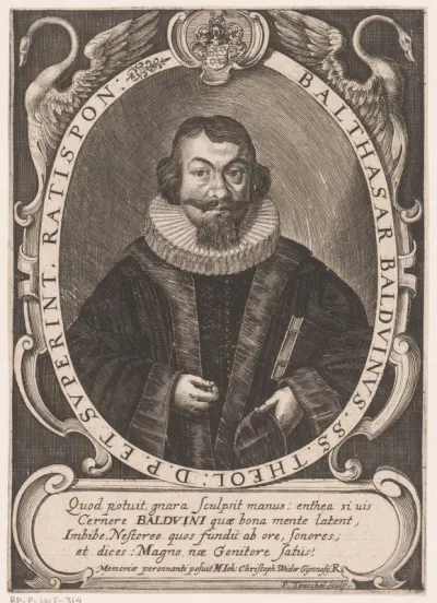 Portret van Balthasar Balduin