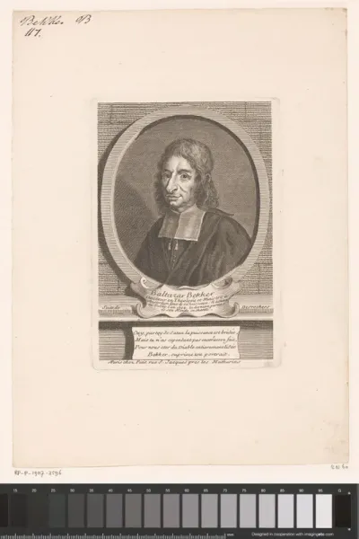 Portret van Balthasar Bekker