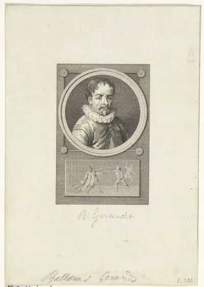 Portret van Balthasar Gerards