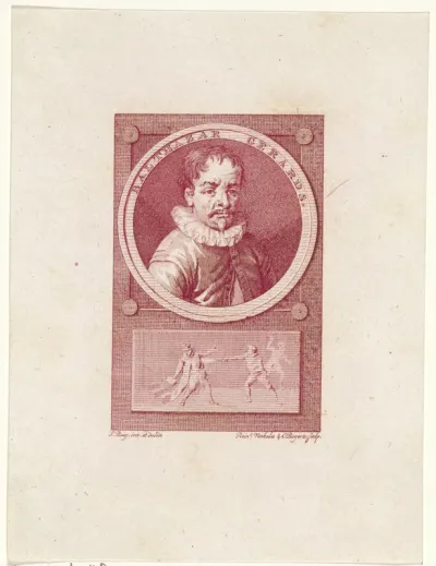 Portret van Balthasar Gerards
