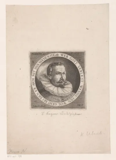 Portret van Balthasar Kaym