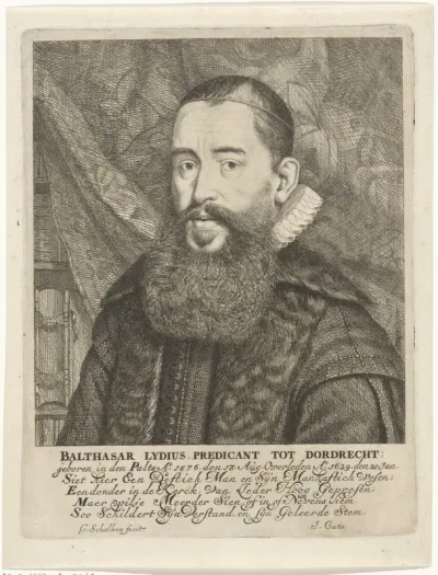 Portret van Balthasar Lydius