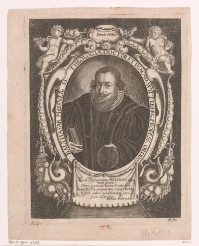 Portret van Balthasar Meissner