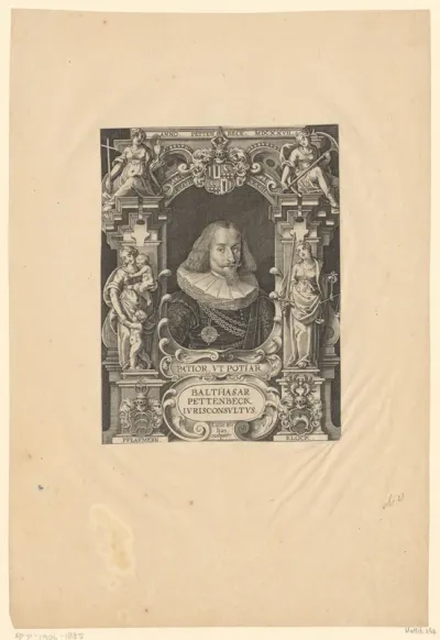 Portret van Balthasar Pettenbeck