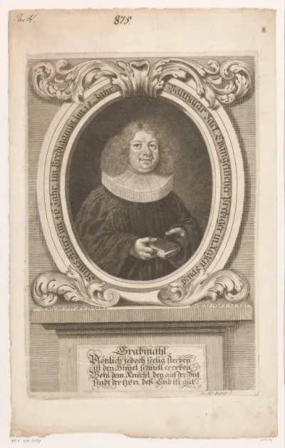 Portret van Balthasar Sack