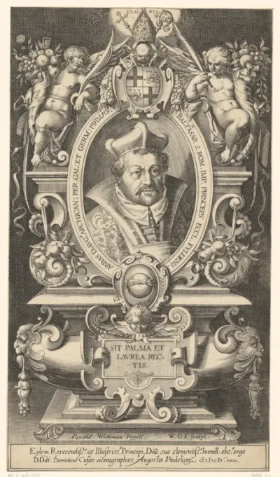 Portret van Balthasar von Dernbach