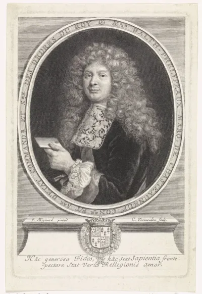 Portret van Balthazar Phélypeaux de Châteauneuf