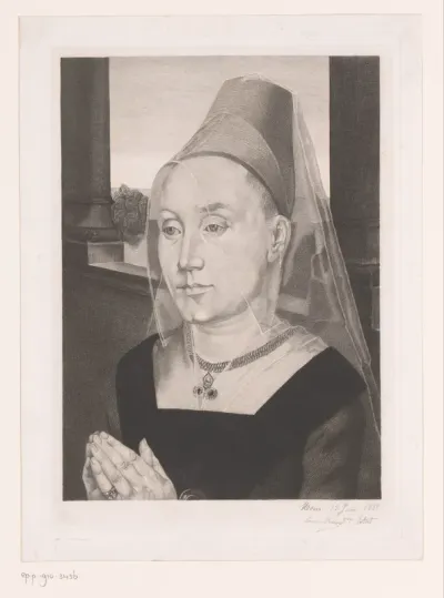 Portret van Barbara van Vlaendenbergh