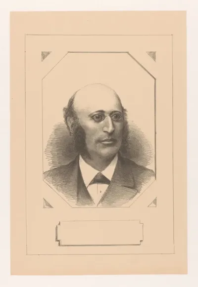 Portret van Barend Joseph Stokvis