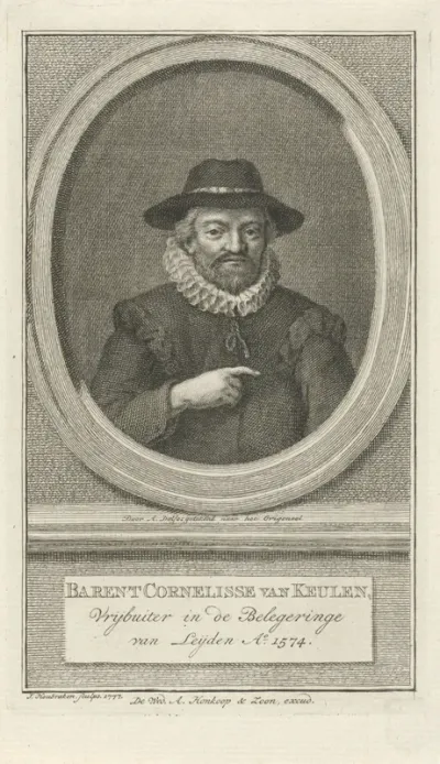 Portret van Barend Kornelisse van Keulen