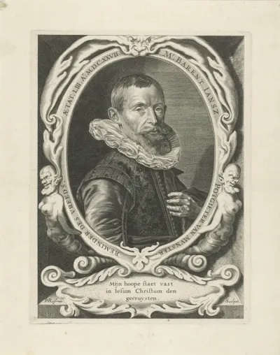 Portret van Barent Jansz. Potgieter