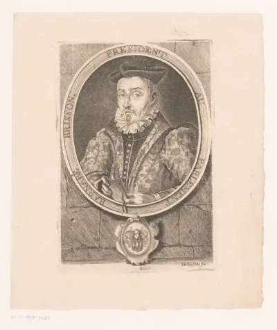 Portret van Barnabé Brisson