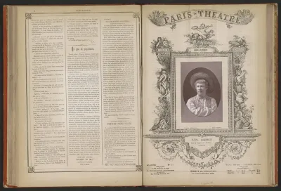 Portret van Barnolt als Prosper in La Cerisier
