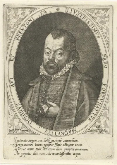 Portret van baron Fortunatus van Madrutz