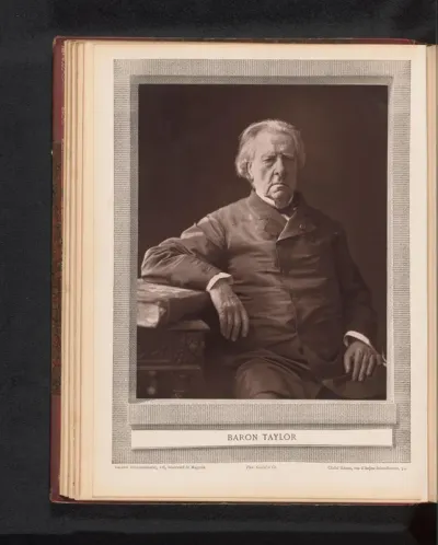 Portret van Baron Isidore Justin Séverin Taylor