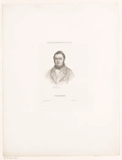 Portret van baron Jean Baptiste Nothomb