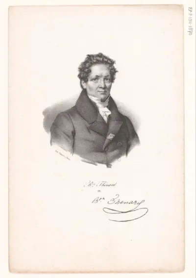 Portret van baron Louis Jacques Thénard