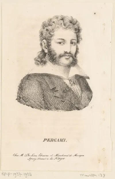 Portret van Baron Pergami