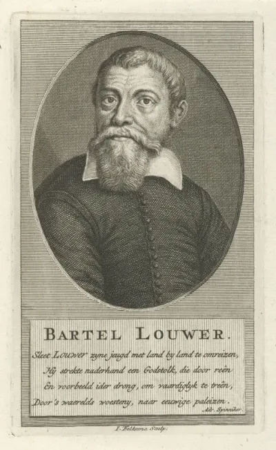 Portret van Bartel Louwer