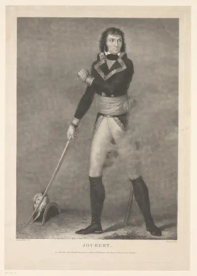 Portret van Barthélemy Catherine Joubert