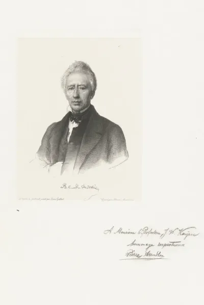 Portret van Barthelemy Dumortier