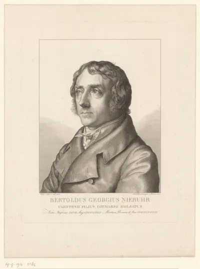Portret van Barthold Georg Niebühr
