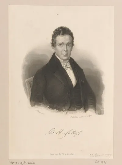Portret van Barthold Hendrik Lulofs
