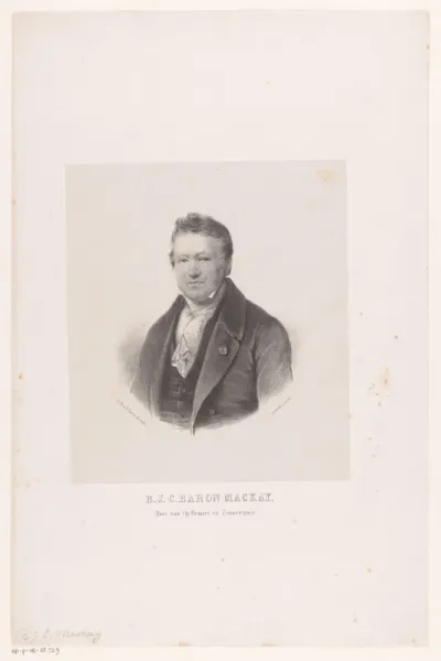 Portret van Barthold Johannes Christiaan Mackay