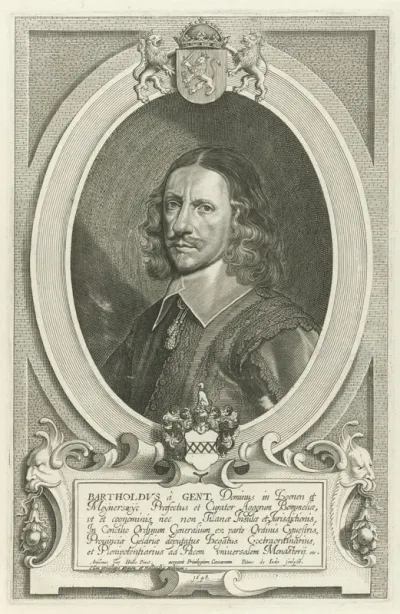 Portret van Barthold van Gent, graaf van Loenen en Meynerswijck
