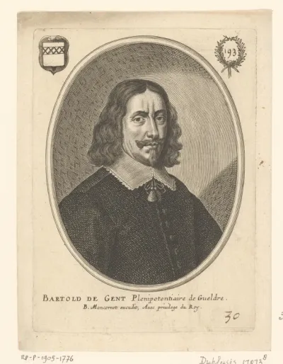 Portret van Barthold van Gent, heer van Meynerswijck