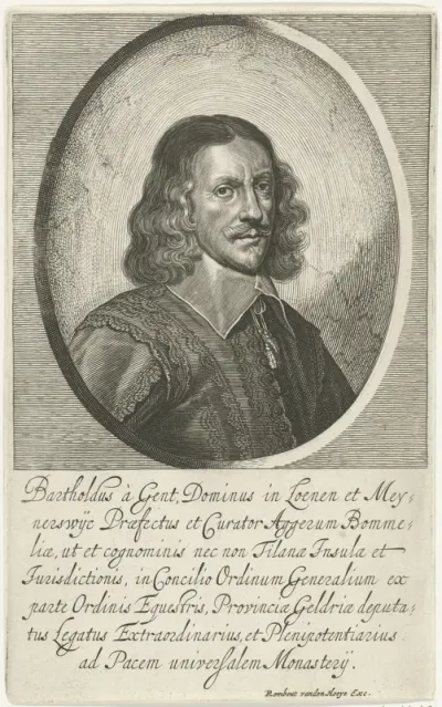 Portret van Barthold van Gent, heer van Meynerswijck