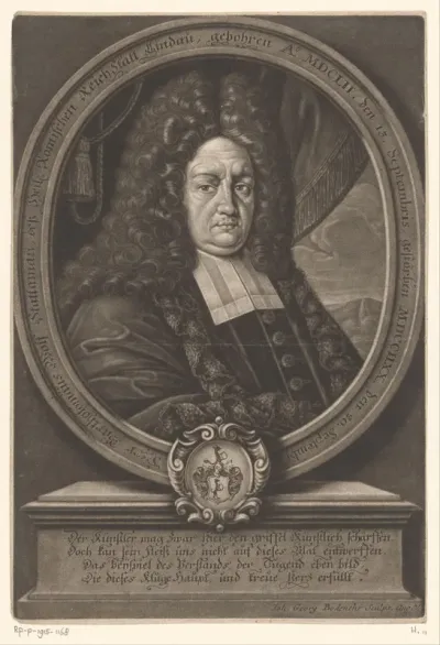 Portret van Bartholomaeus Wolf