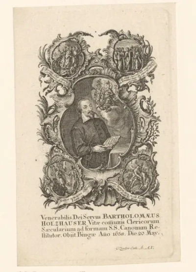 Portret van Bartholomäus Holzhauser