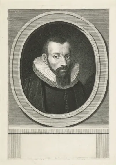 Portret van Bartholomäus Keckermann