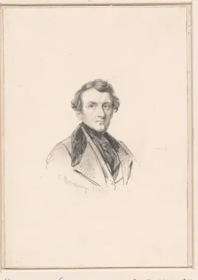 Portret van Bartholomeus Johannes van Hove