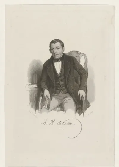 Portret van Bartholomeus Philippus de Kanter