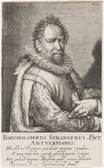 Portret van Bartholomeus Spranger