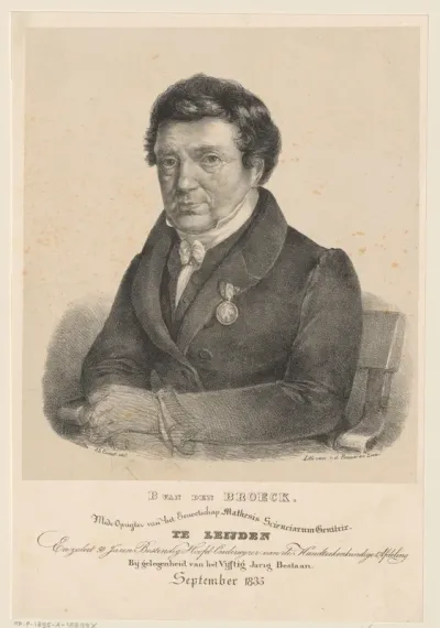 Portret van Bartholomeus van den Broeck