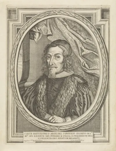 Portret van Bartolomeo Aresi
