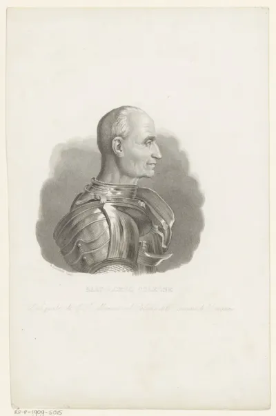 Portret van Bartolomeo Colleoni