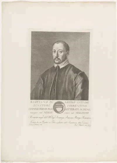 Portret van Bastiano Antinori