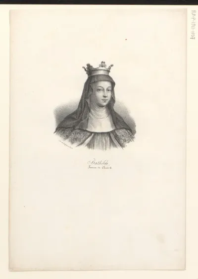 Portret van Bathilde