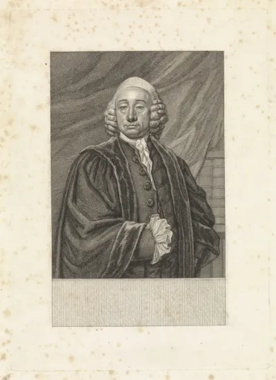 Portret van Bavius Voorda