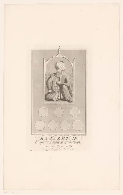 Portret van Bayezid II