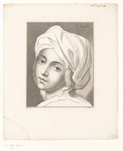 Portret van Beatrice Cenci