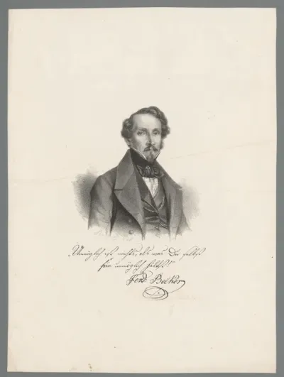 Portret van Becker