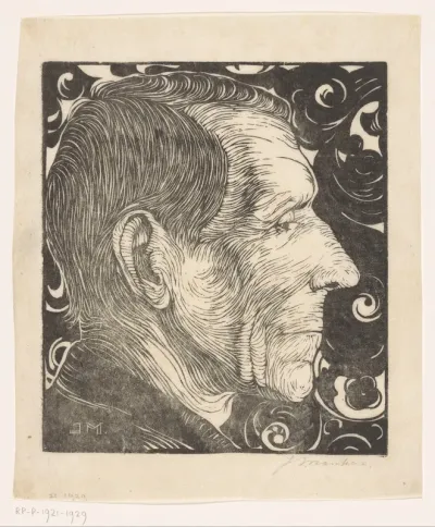 Portret van Beint Mankes